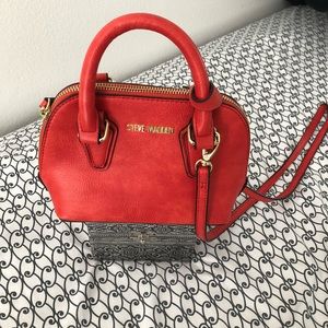 Steve Madden (coral orange )purse 👜 like new🌺